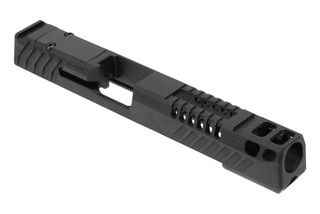 Stainless steel slide for Sig Sauer P365 pistols with black nitride finish